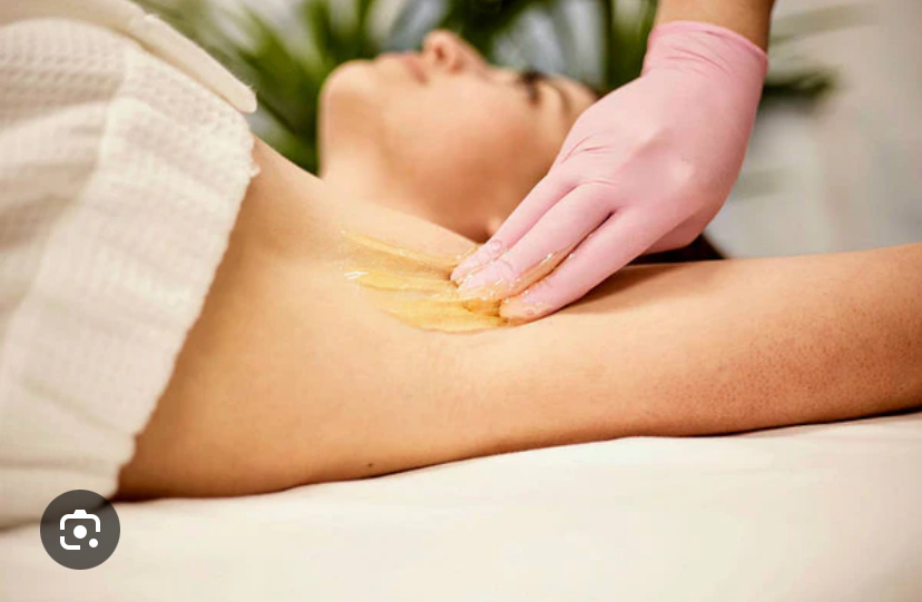 underarm waxing