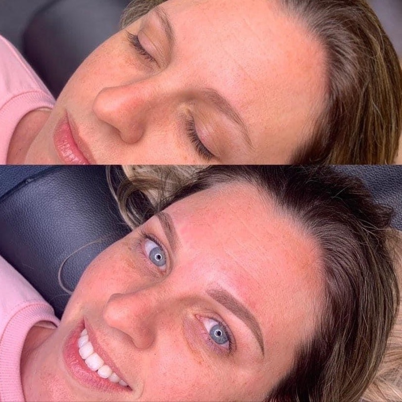 Ombre Brows (Virgin Brows) at Brows By Amanda Rae in Rockledge, FL