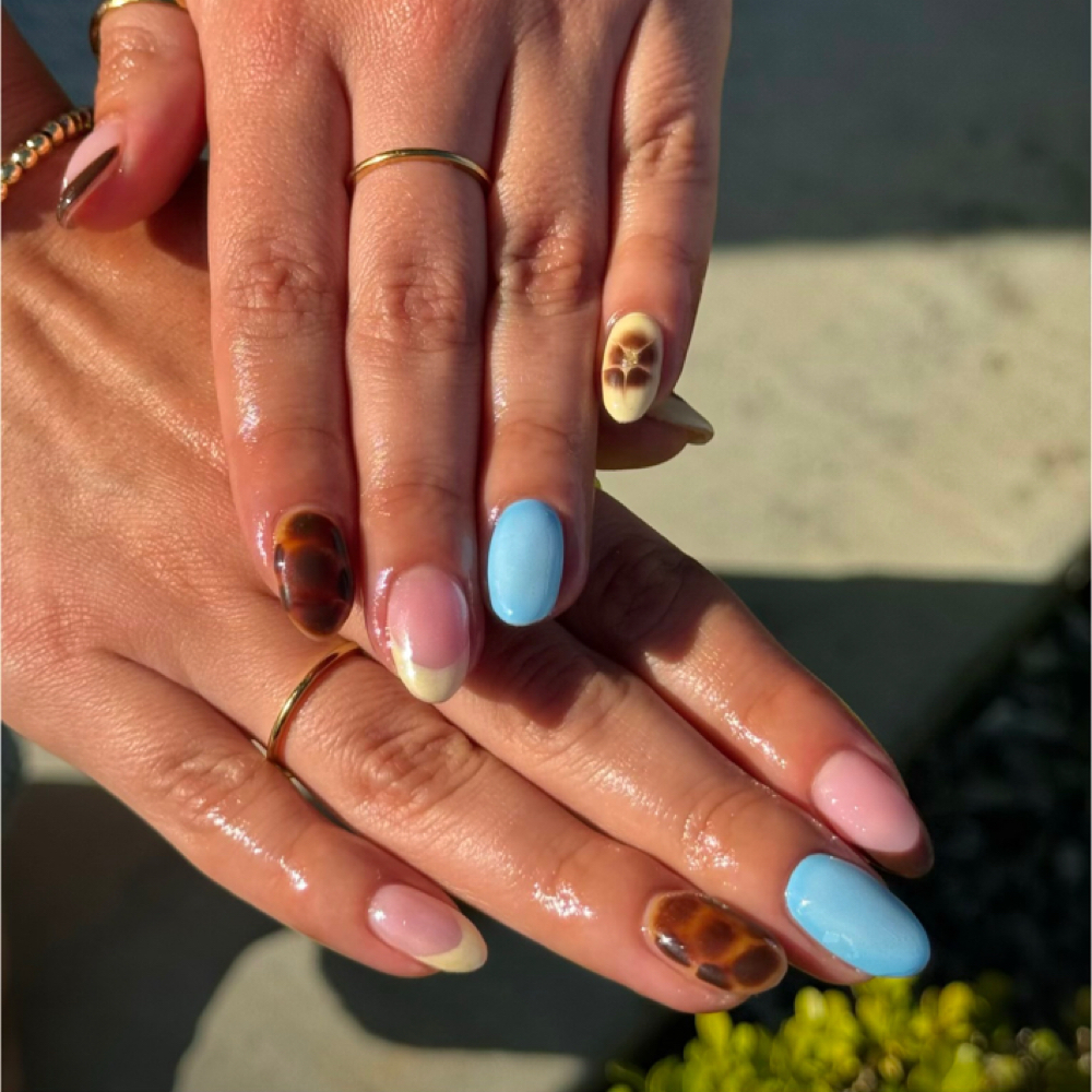 Structured Manicure at The Candy Man in Apple Valley, CA