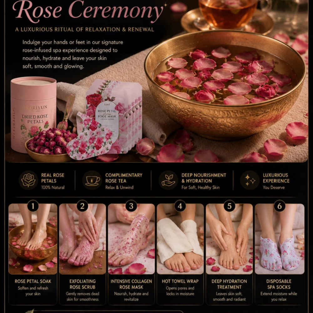 HIKARA ROSE CEREMONY at HIKARA beauty studio in Gaithersburg, MD