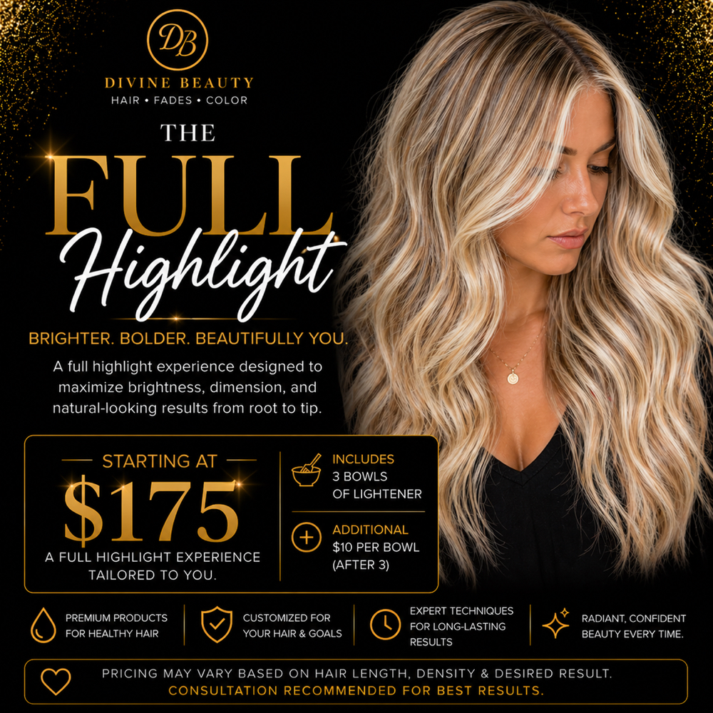✨ The Full Blonde at Mandy @ Divine Beauty in New Paris, OH