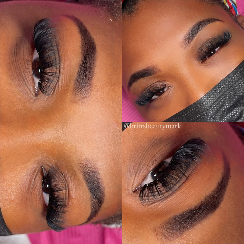 Full Lash Set & Brow Wax Special