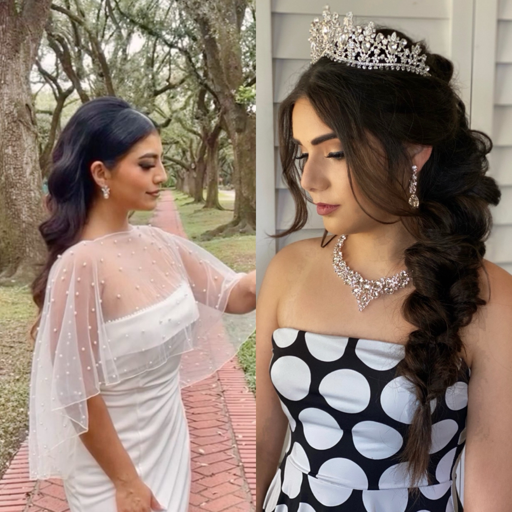 BRIDAL / QINCEAÑERA HAIR TRIAL at Elizabeth Beauty Studio in Houston, TX