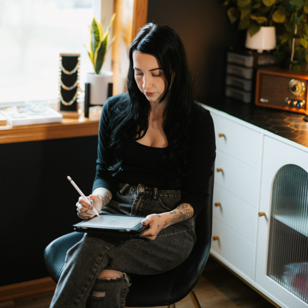 Tattoo Consultation at Hive Studio in Red Oak, IA