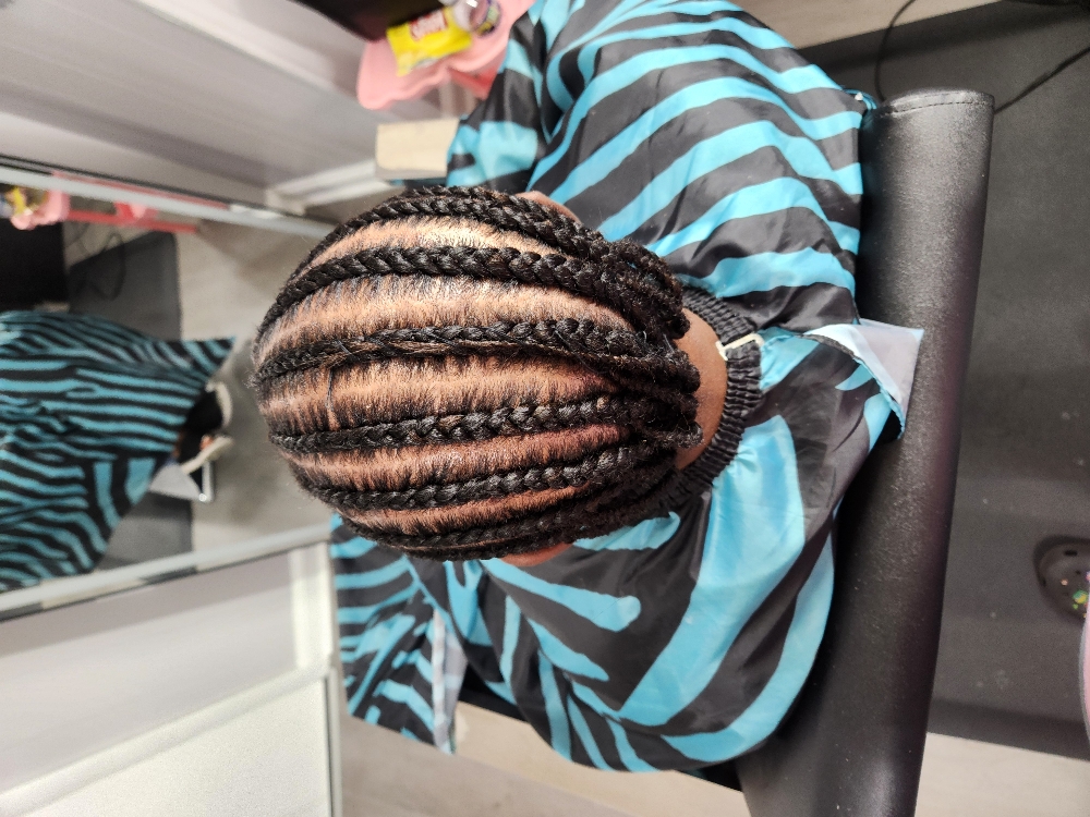 Under Wig Cornrows