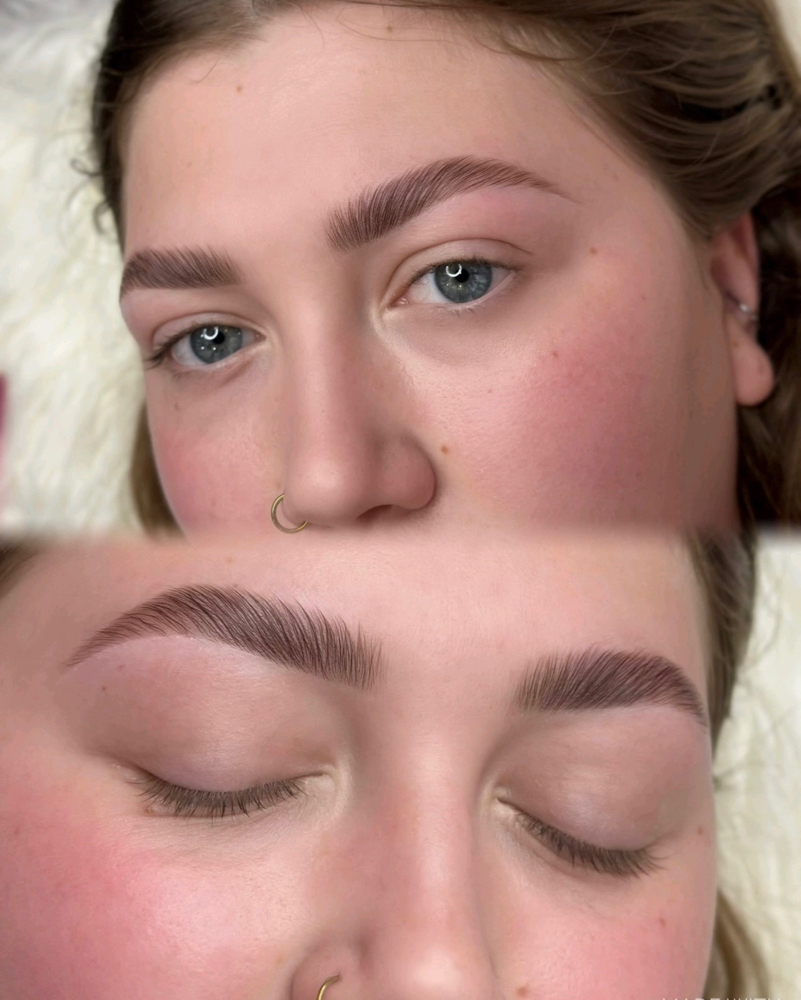 Brow Lamination: Wax & Tint