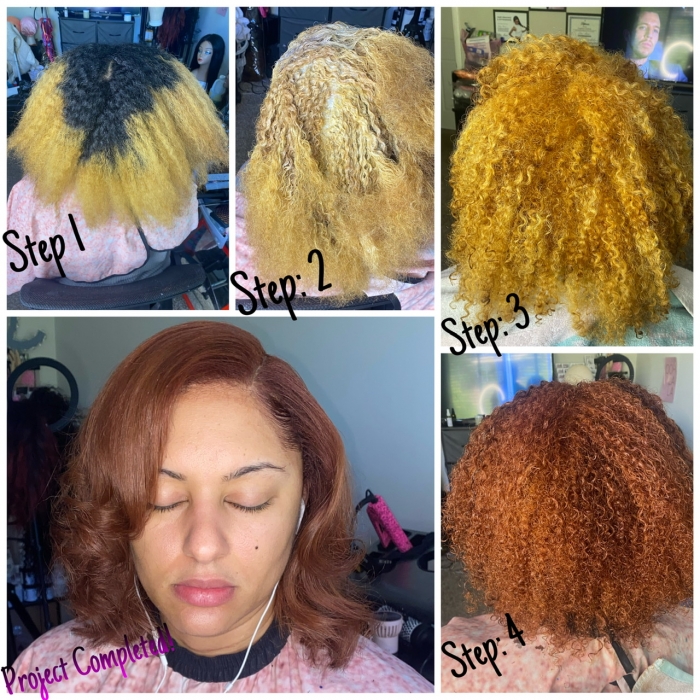 Bleaching at C&C Hair Collection in Palos Hills, IL