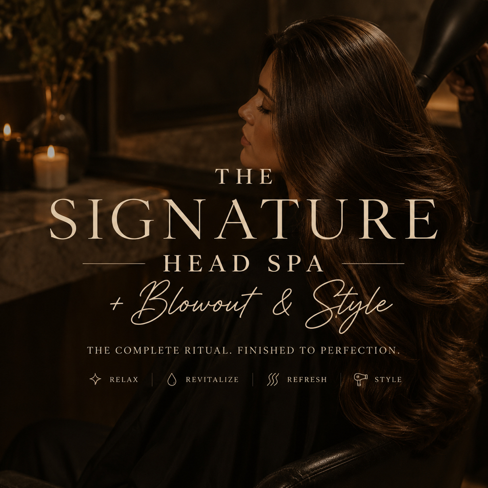 Luxury Head Spa + Signature Blowout at Sunshine Lash Salon & Spa in Pasadena, MD