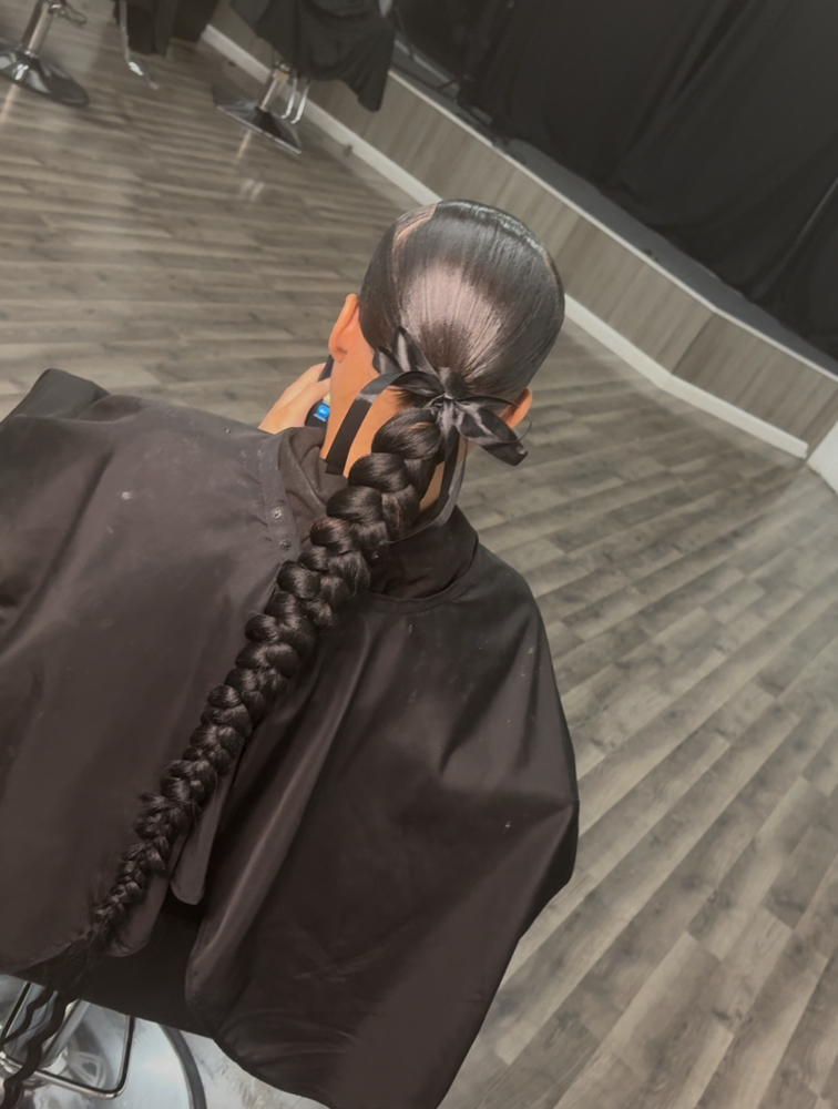 Braided Ponytails / Ponytails
