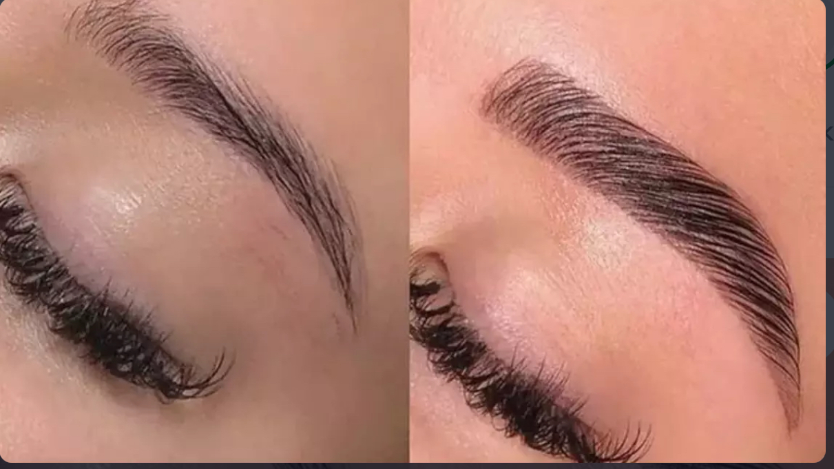 eyebrow lamination + tint