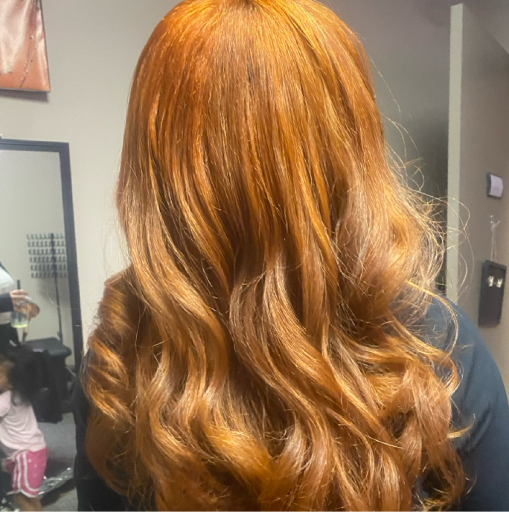 Single process color at Stylez Beauty in Springfield, MO