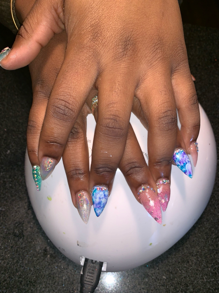 Stiletto Nails Full set