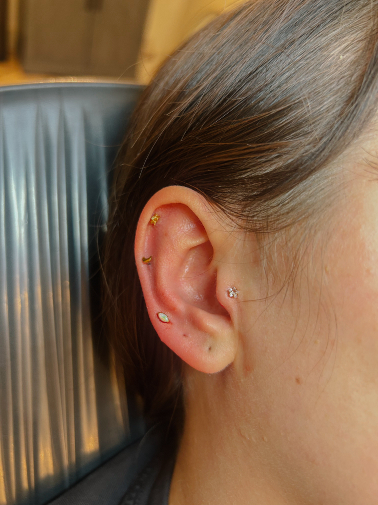 Tragus at Pierced in Phases in Bountiful, UT