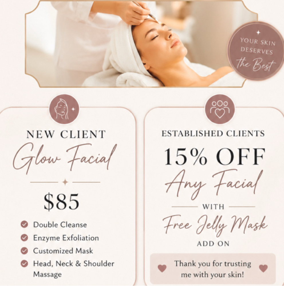 June Promo - New Client Glow Facial at Luxe Beauty by Mickie in Ft Worth, TX