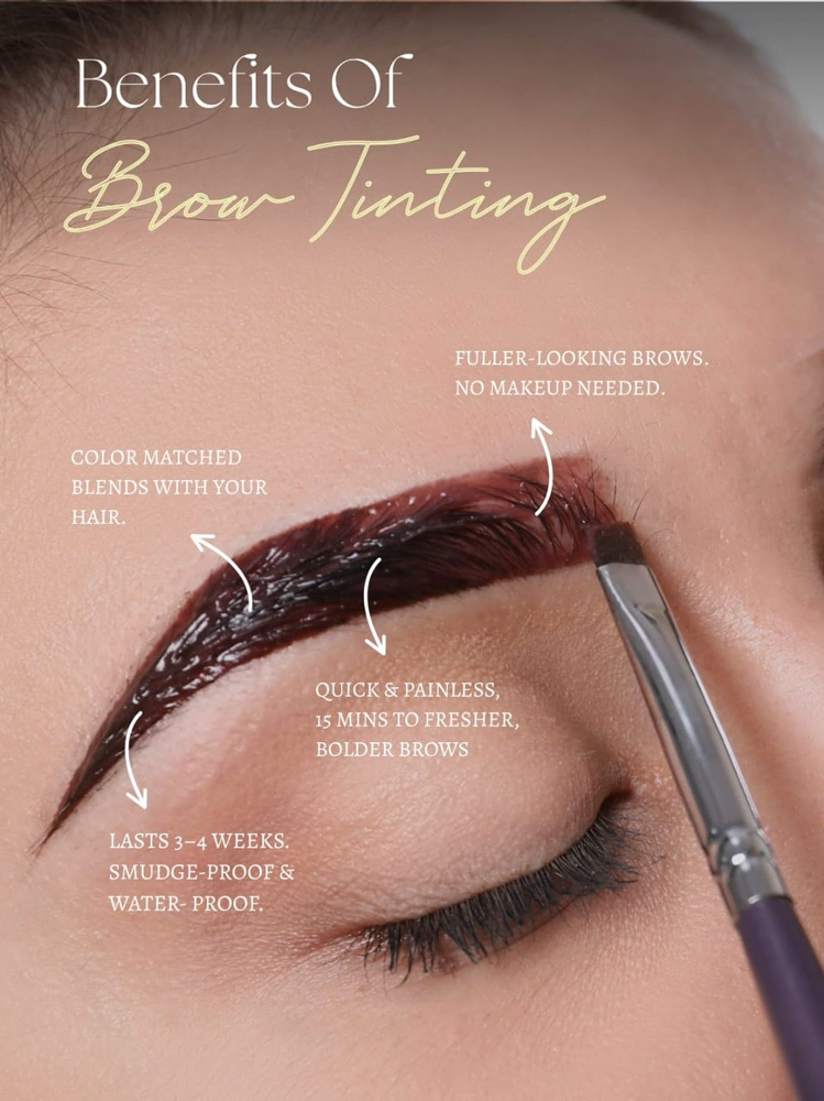 Brow Tint at Edge&Elegance by Yas Suleyka in Dumas, TX