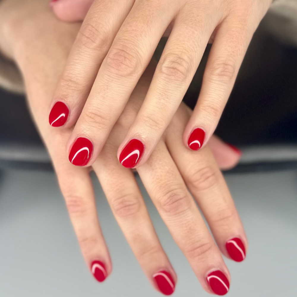 Hard Gel Overlay at Leaf and Lacquer in Eugene, OR