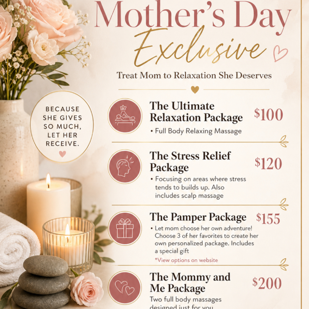Pamper Package at Sore No More Massage Spa in Olivebranch, MS
