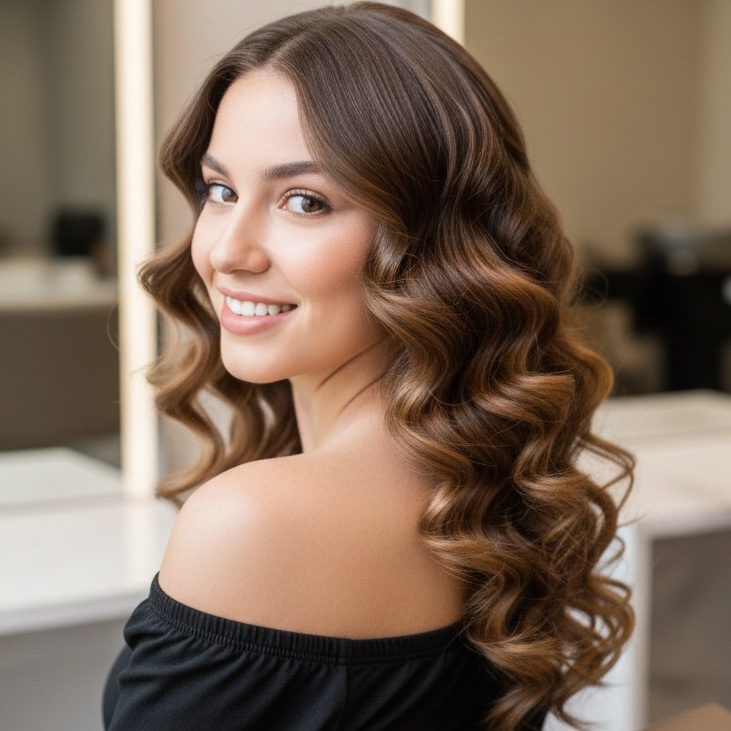 Sleek Round Brush + Curls/Waves at Sleek Lux Salon in Buford, GA