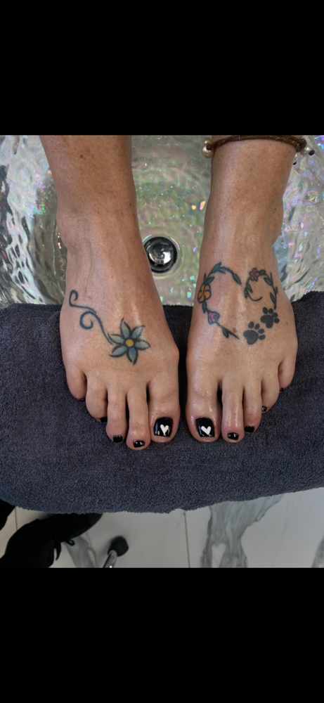 Waterless Pedicure