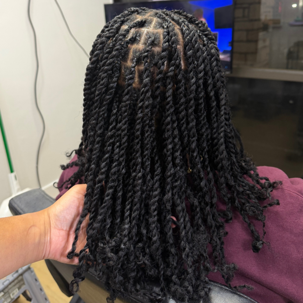 Two Strand Twists at Intrinsting Styles in Addison, TX