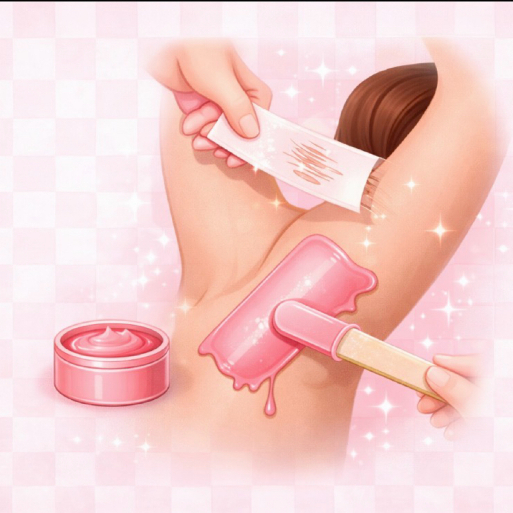 Underarm at Brazilian wax center in Boston, MA