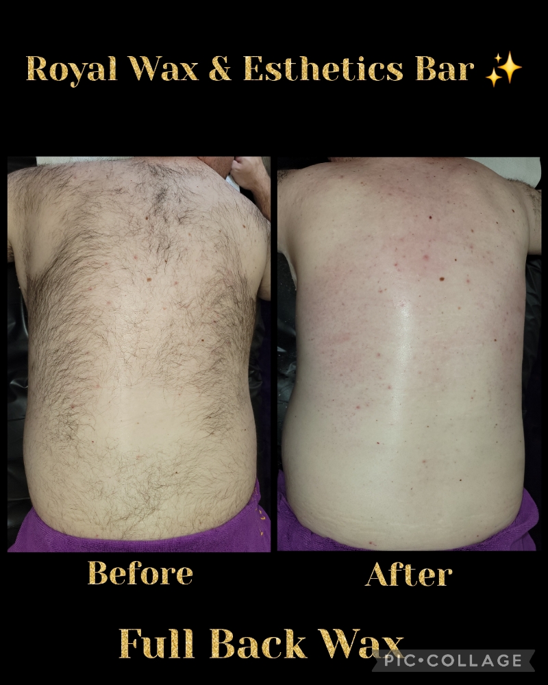 Full Back Wax at Royal Wax & Esthetics Bar in Lexington, KY