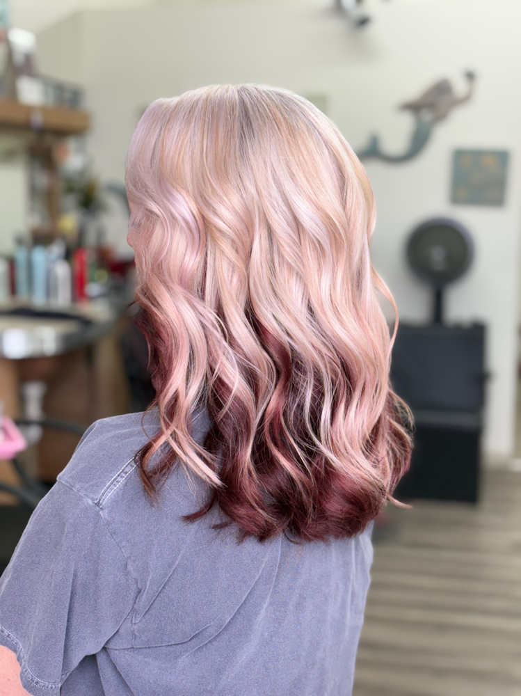Split-dye
