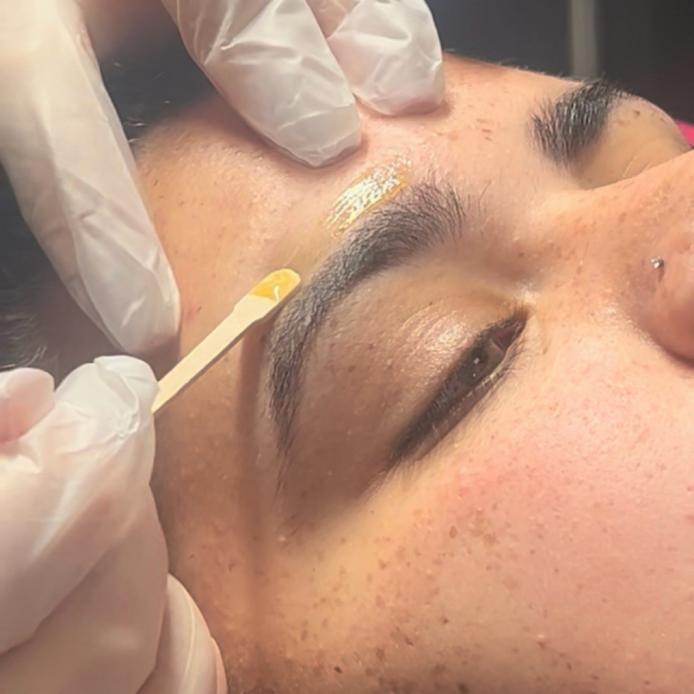 Eyebrow waxing and shaping at Simply Divine Hair and Nail Salon in Ripley, WV