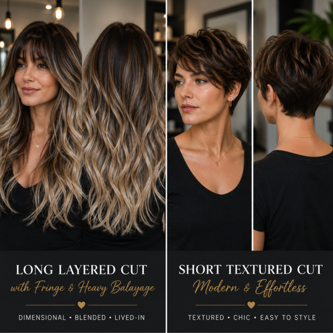 Woman's Haircut and Style Signature at Looking Glass Hair Design in Boise, ID