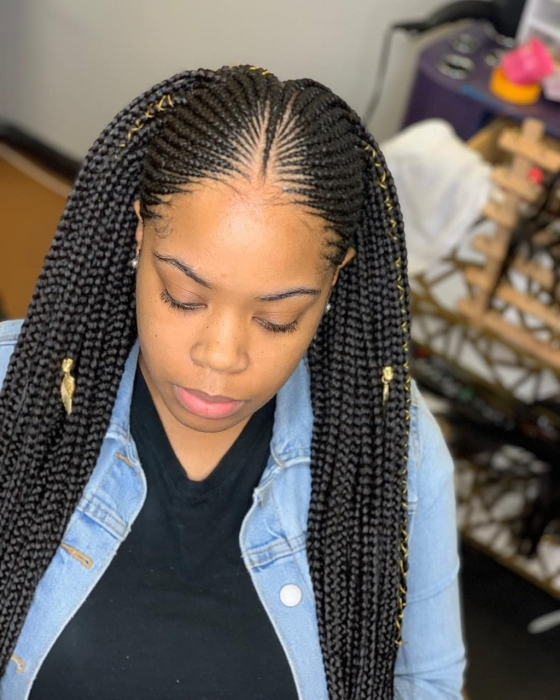 Xs Tribal 1 Layer w/Individuals at C&C Hair Collection in Palos Hills, IL