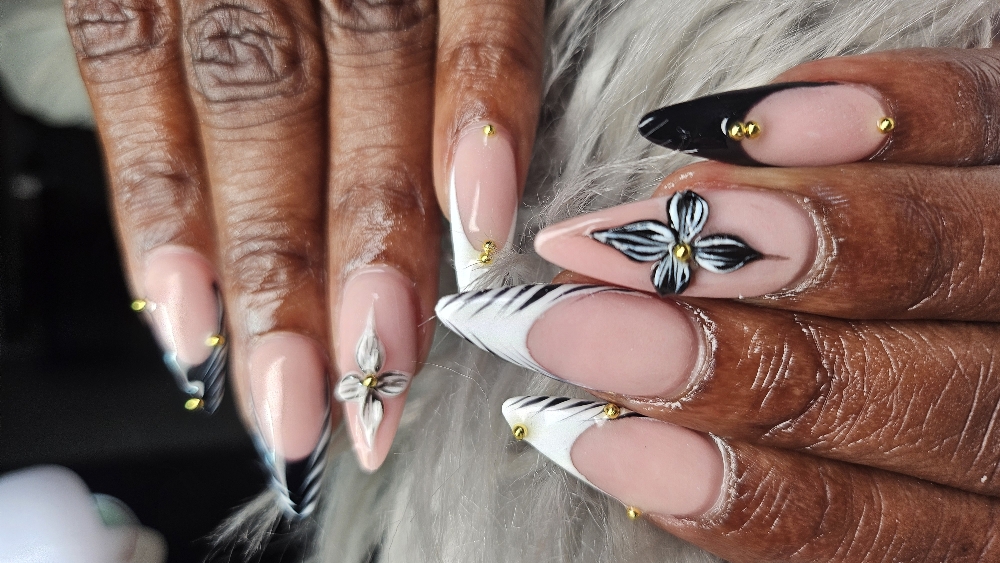 Long Acrylic Full Set at Lucy's Nails in Plattsburgh, NY