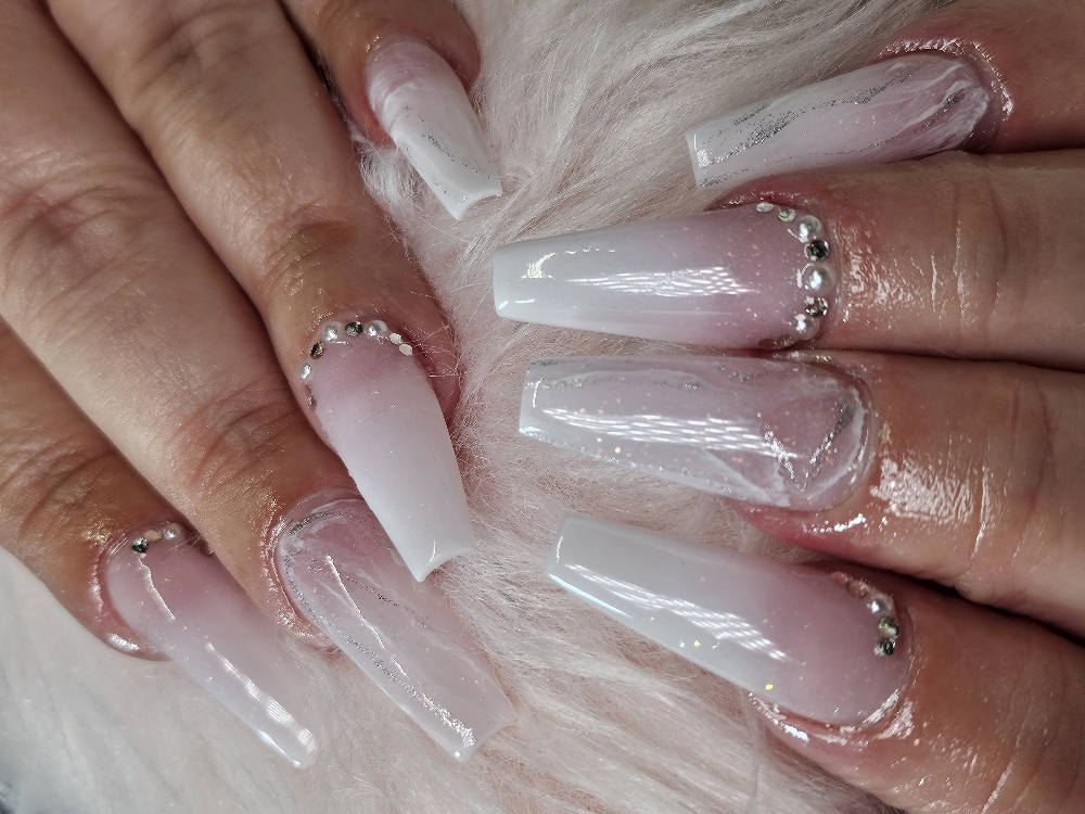 Long Acrylic Full Set