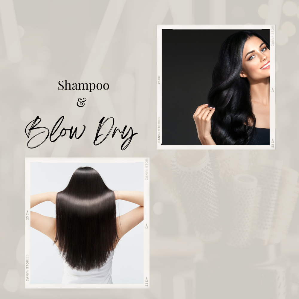Blow Dry  Flat Iron or Curls