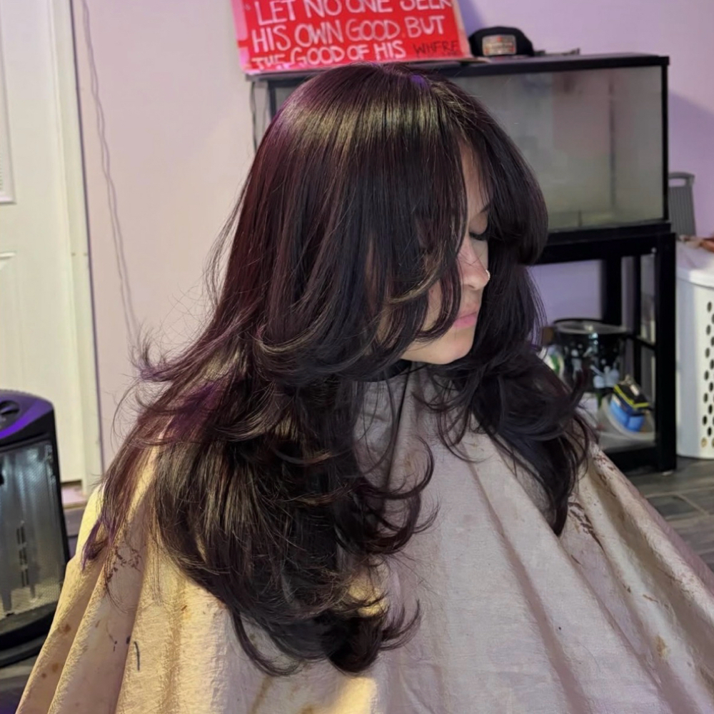 blowout style at kelly garcia in cumming, GA