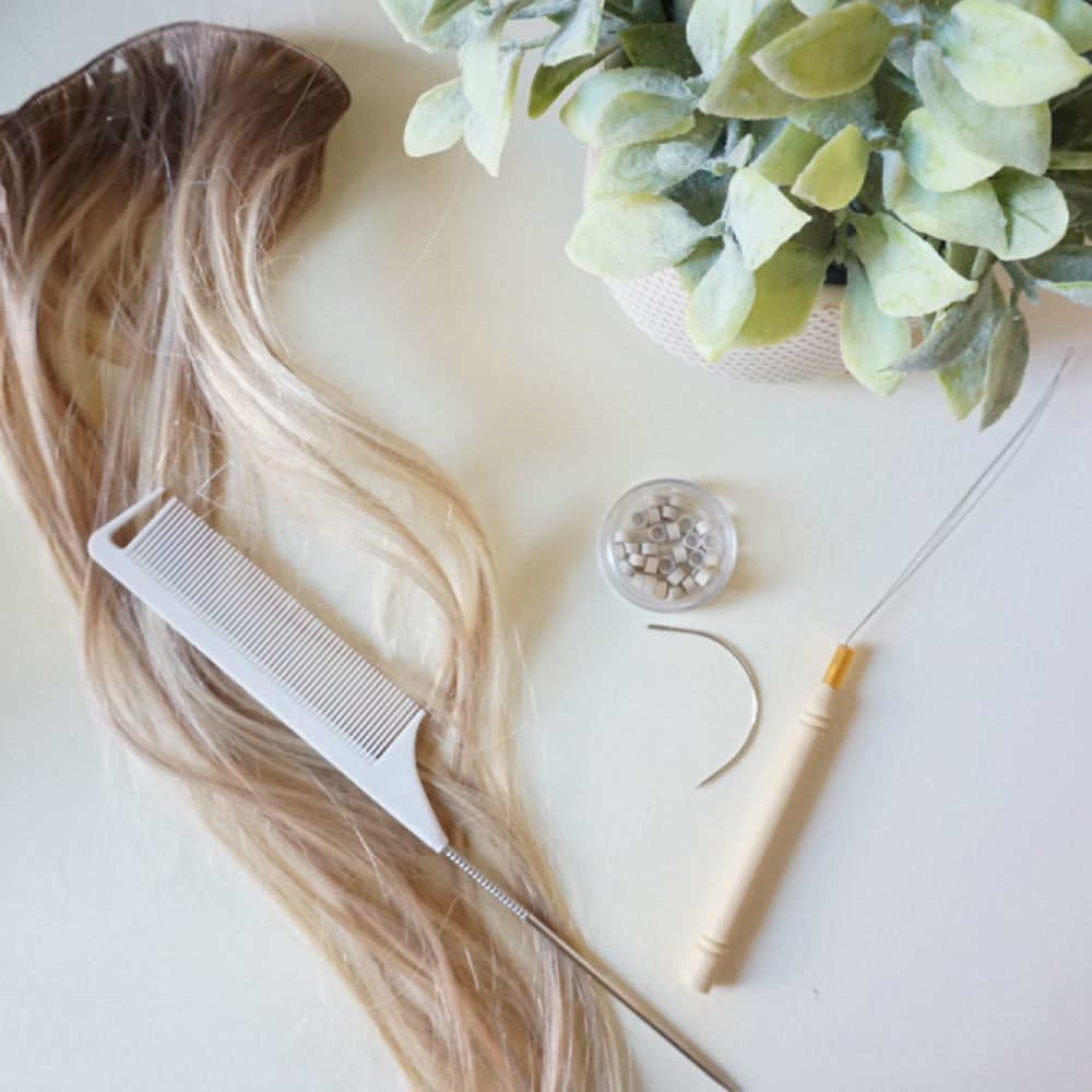 Clip In Extension Color Match at Lindsey Eller in Clovis, CA