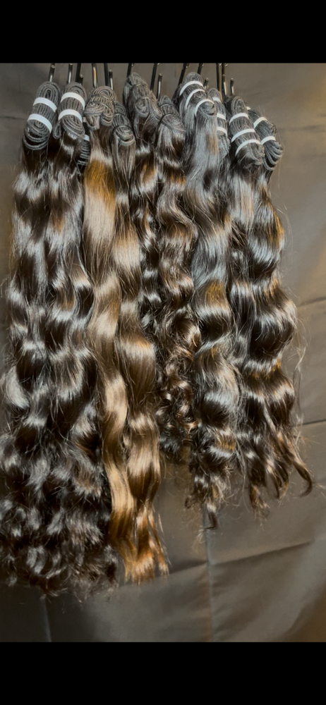 Raw Indian Curly Bundles 14in To 30 at Lotuz Love Styles By Candace in St Louis, MO