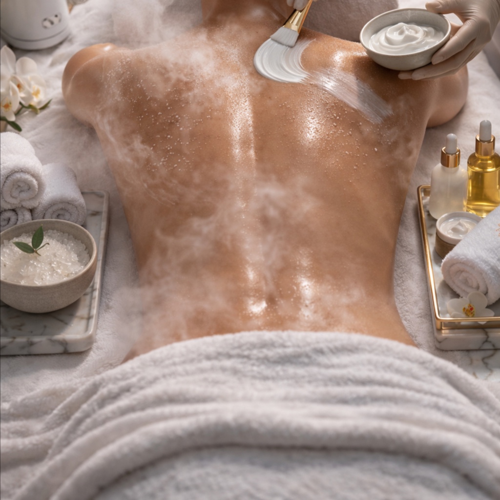 Back Facial at Destined Beauty Oc in Tustin, CA