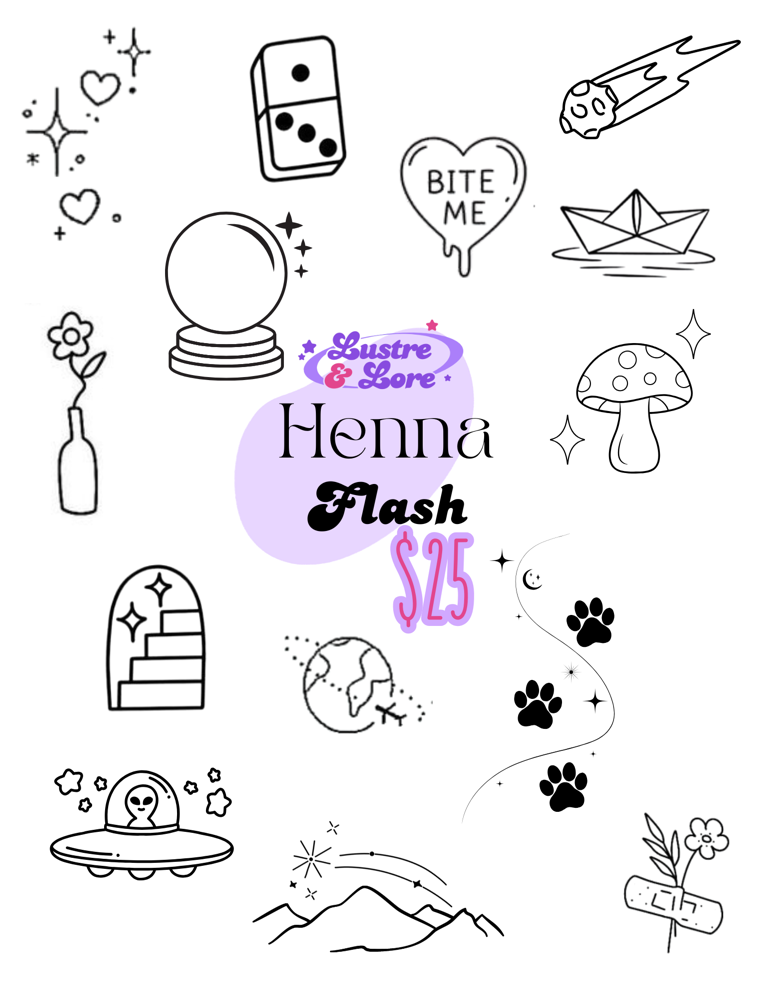 Henna Flash Tattoo