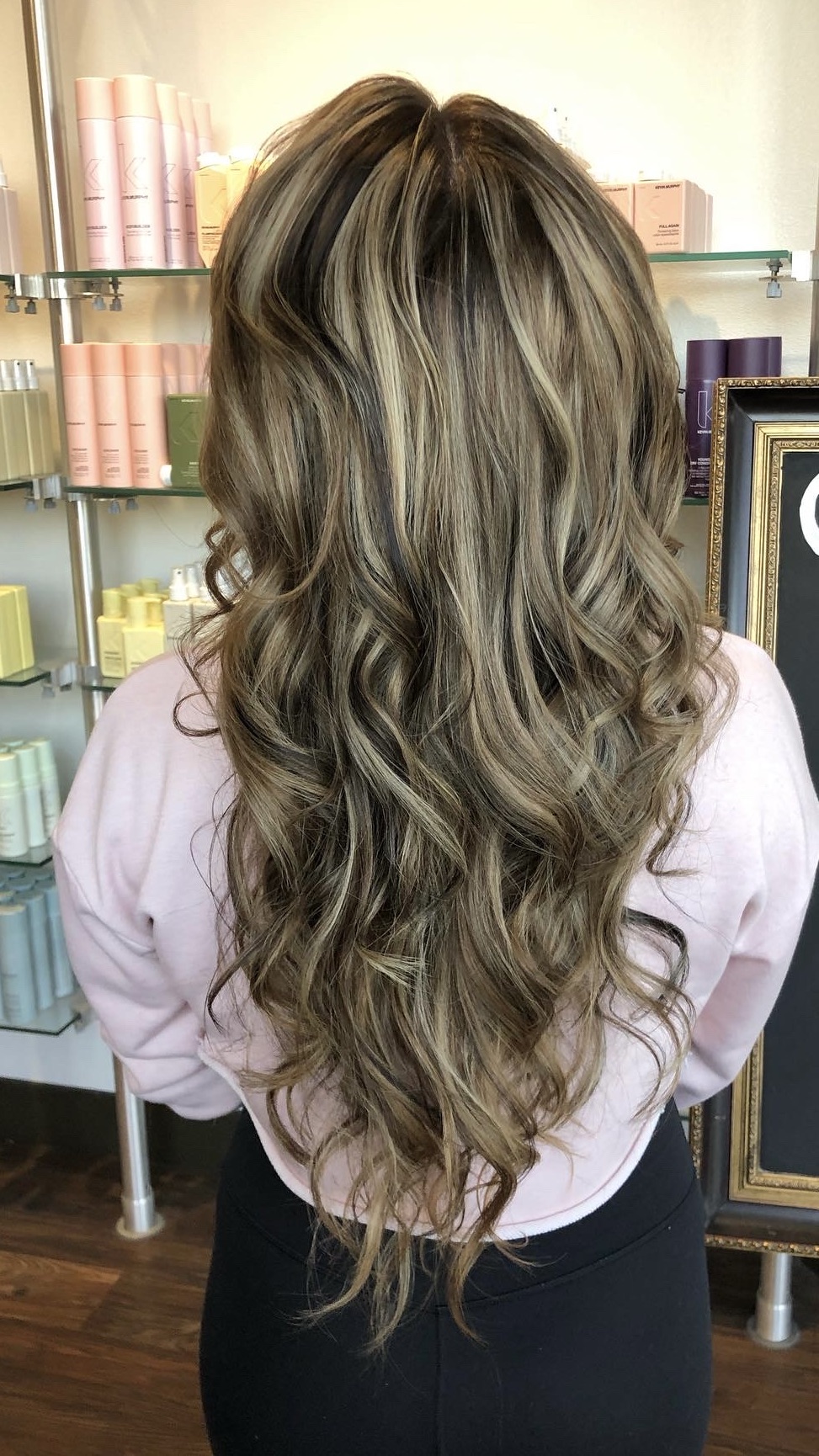 Partial Highlight / Balayage at Vick Hair Art in South Hill, WA