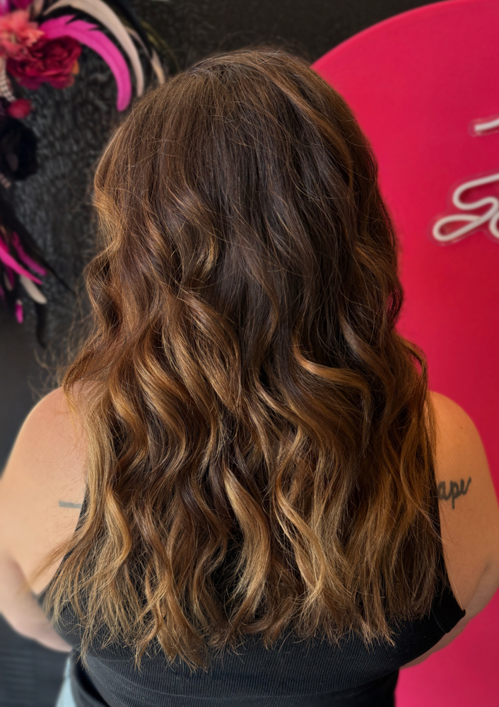 Balayage at Kewpie Kutz in Evansville, IN