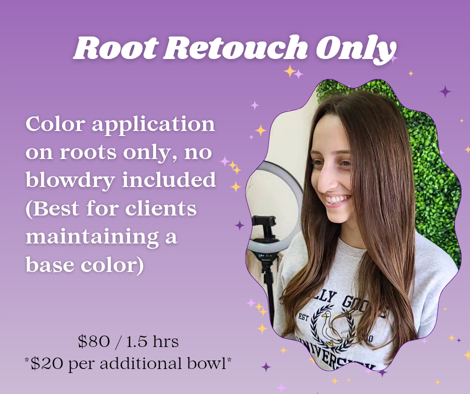 Root Retouch Only