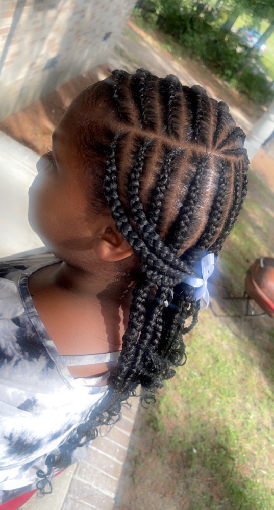 Kids braids With Weave at CrochetQueenlicia in Augusta, GA