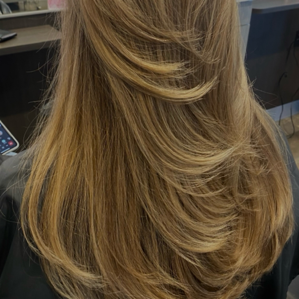 Signature Blow Dry at Mariah X Hair in Henrico, VA
