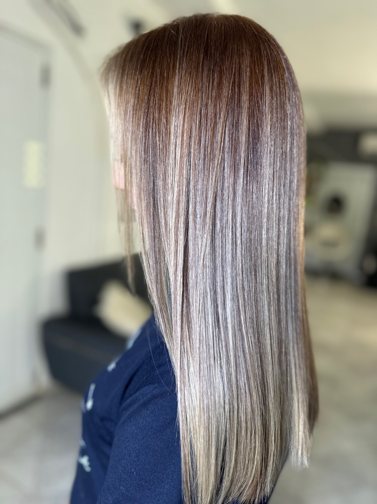 Reverse Blayage Technique