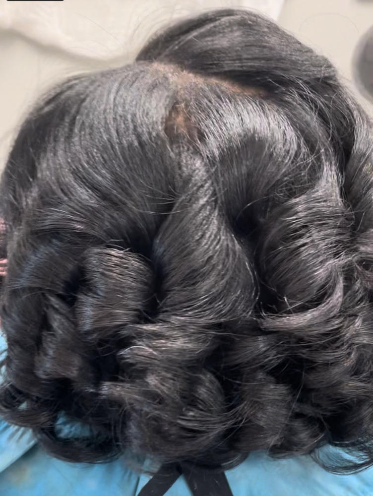 Natural Blow Out And Trim