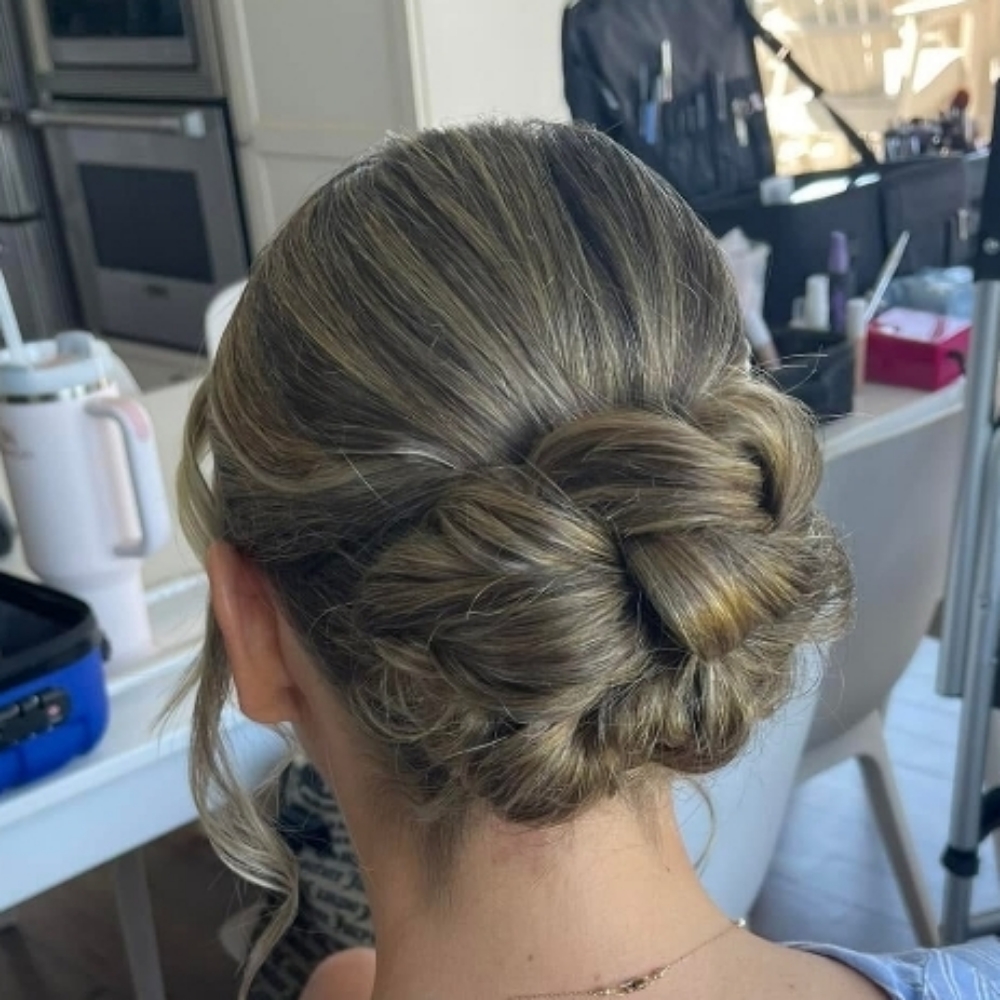 Updo at Luminous Vibes Beauty Lounge in Wareham, MA