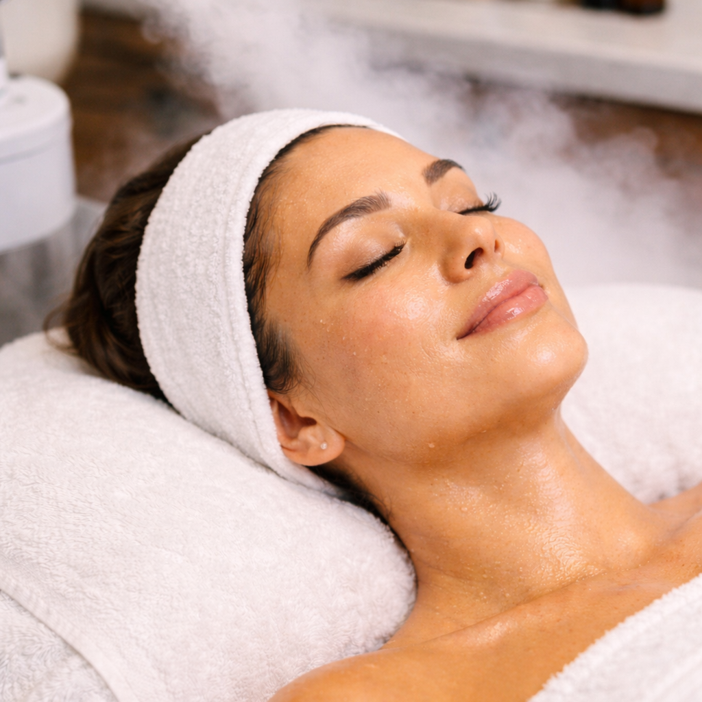 Steam Facial at CB's Infusion Center & Spa in Missouri City, TX