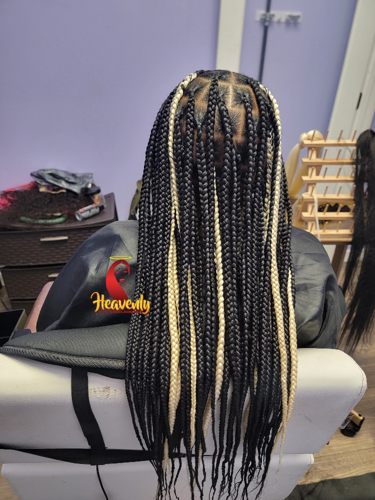 Knotless Braids at Heavenly Styles of LaBriana in Glenwood, IL