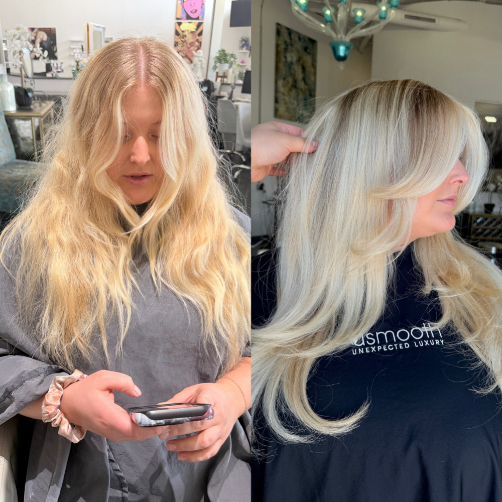 Haircut at BlondeByKiera in Edmond, OK