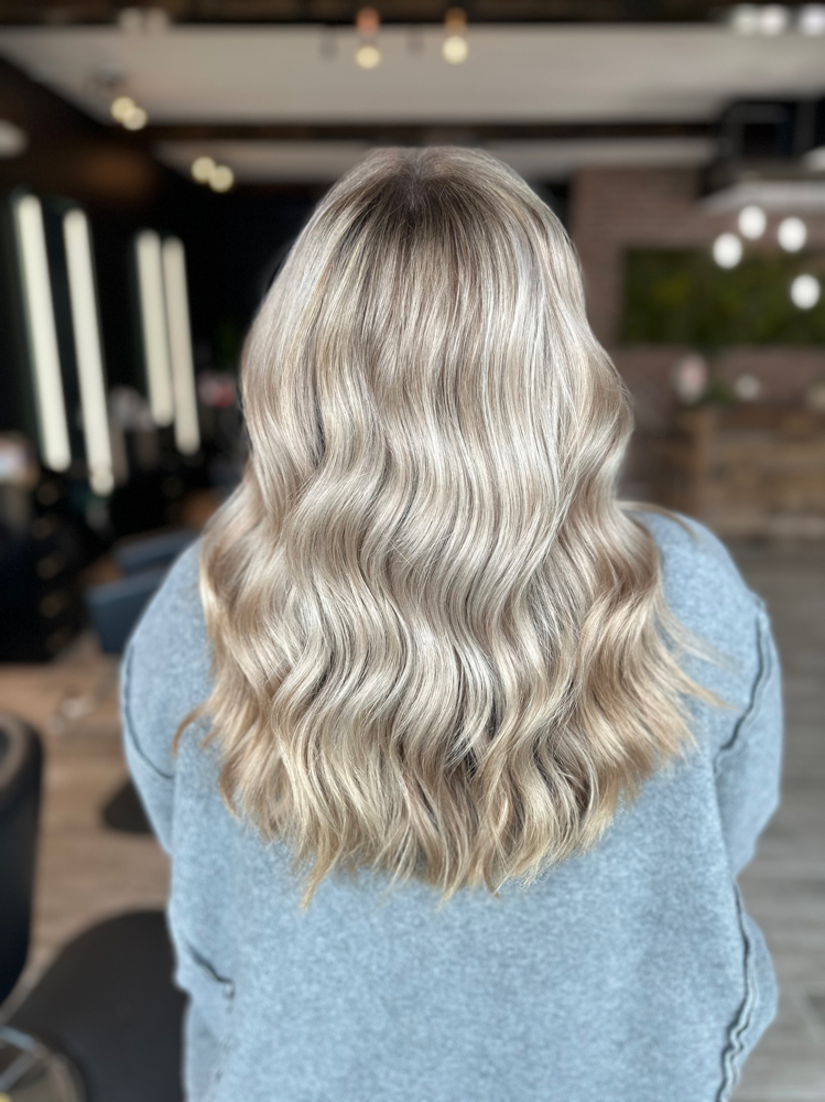 Half Custom Blonding